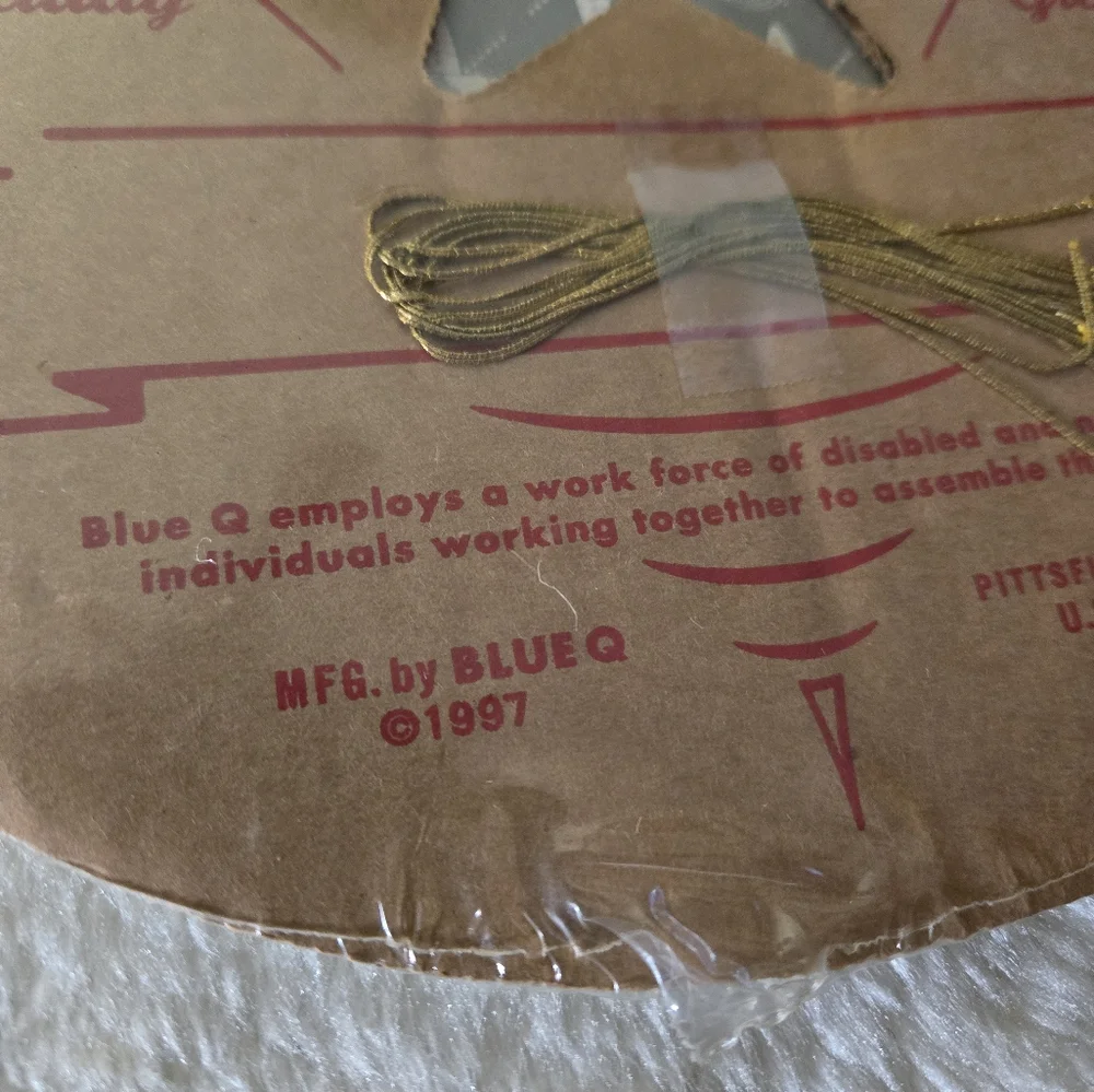 Blue Q Deluxe Die-Cut Terrifying Monsters Tree Ornaments Melinda Beck Art NIP